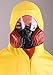 Fun World Mens Hazmat Suit Adult Sized Costumes, Yellow, Standard US