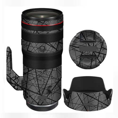 Film protection Canon RF 24-105 mm F2.8 autocollant vinyle objectif photo gris