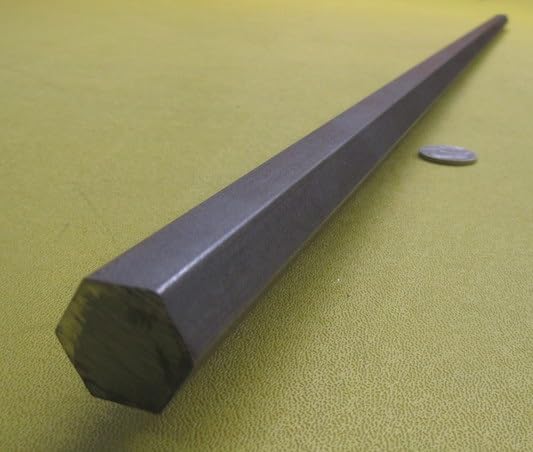 4140 Alloy Steel Hex Rod .750" Diameter x 3 Foot Length 1 Piece