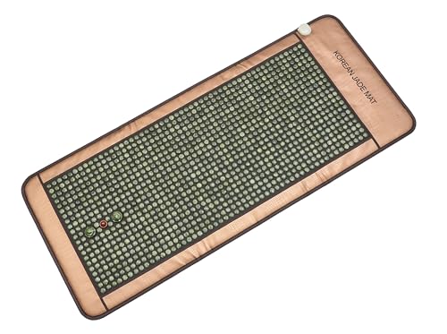 Image of Carefit Jade Infrared Heating Mat 80x190 cm Body Relaxation | Full Body Physical Pad | Pure Natural Nephrite Crystalline Layer | TENS-Ready Remote Control | Dedicated Women Comfort Zone