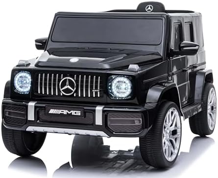 Voiture électrique Enfants Mercedes G Classe 2025, Noire, Batteri...