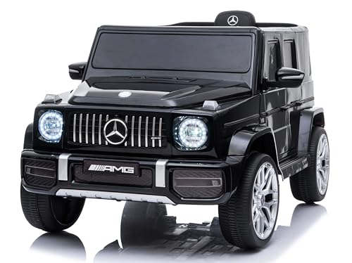 Voiture électrique Enfants Mercedes G Classe 2025, Noire, Batteri...
