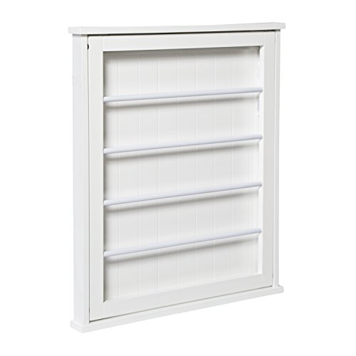 Honey-Can-Do Dry-04446 Small Wall-Mounted Drying Rack, White #TOP3
