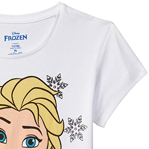 Image of Frozen By Kidsville Regular Fit Girl T-Shirt