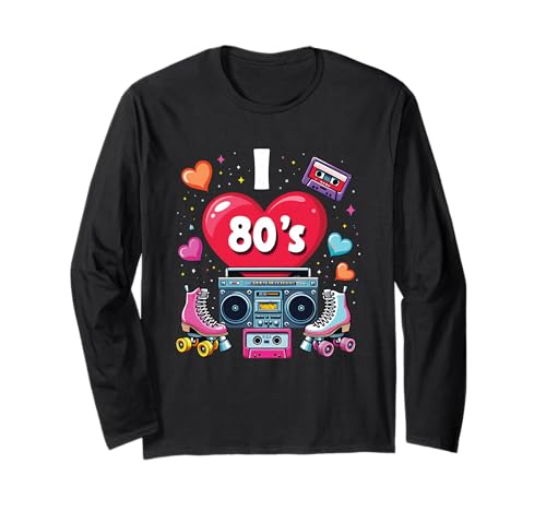 I Love the 80's Retro Boombox �N���V�b�N �X���[�o�b�N 80�N��p�[�e�B�[ ����T�V���c