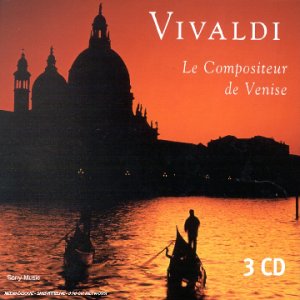 Coffret 3 CD : Vivaldi, le compositeur de Venice