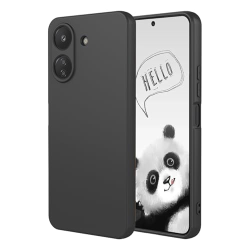 YUEQIAN Case for Xiaomi Redmi 13C 4G / Xiaomi Poco C65, Ultra Slim Soft Silky Liquid Silicone Shockproof Cover