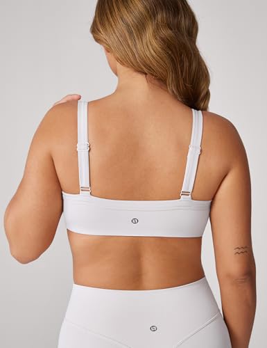 Image of UNISSU Hugcurve Adjustable Sports Bra Square Neck Wireless Padded Yoga Workout Tops