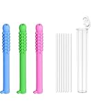 3PCS Essential Oil Chewable Sticks，Chewable Breather Stick for Fresh Breath,Chewable Breather Quit Smoking(9 Replacement Cores)