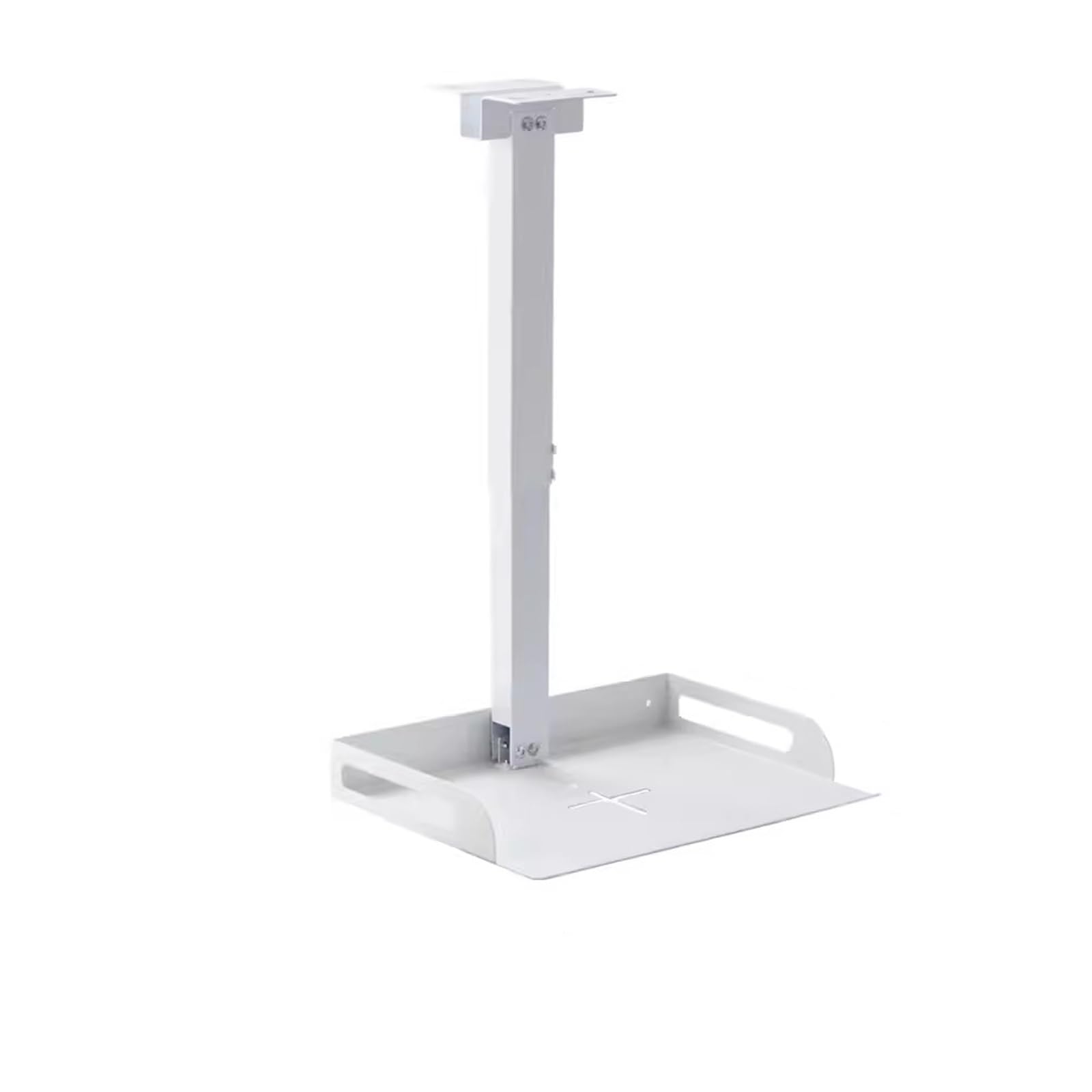 YNBSHGAA Projector Stand Universal Projector Hanging Bracket Wall Bracket Storage Tray Projector Camera Wall Bracket Projector Placement Table Projector Bracket Mount,White-91-170CM