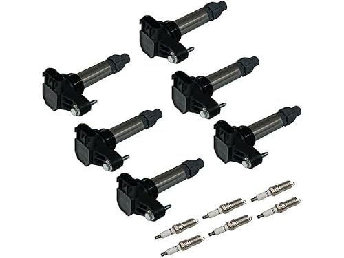 Ignition Coil and Iridium Spark Plug Kit - 12-Piece - Compatible with 2010-2015 Chevy Camaro 3.6L V6