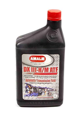 AMALIE DX-III-H/M Automatic Transmission Fluid (160-72836-56) 1 Quart Bottle, Pack of 12