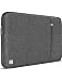 DOMISO 17 inch Laptop Sleeve Protective Case Cover Compatible with 17-17.3 inch HP Dell ASUS Lenovo Chromebook,Waterproof Computer Cases Bag,Dark Gray