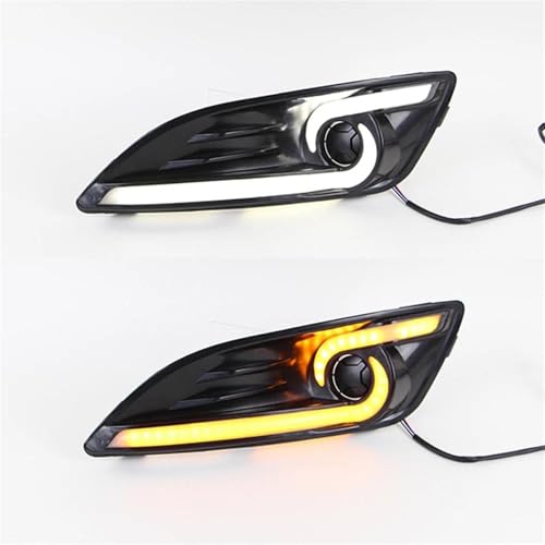 Couvercle phare antibrouillard contre projections pour calandre Ford Fiesta 2013-2016