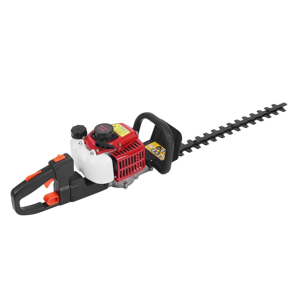 Neptune Simplify Farming HT-600 Hedge Trimmer | Powerful 2 Stroke, 26CC Petrol Engine, 24" Dual Serrated Blade, 7500 RPM, 1" Cutting Diameter with Anti-Vibration System | Ideal for Gardening Styling-image-18