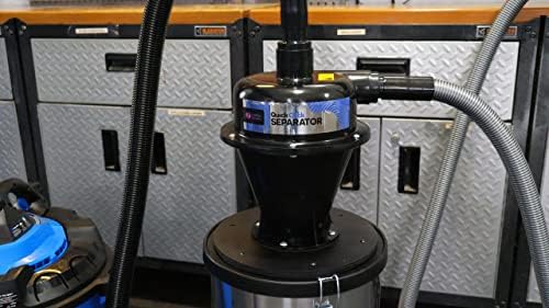 Cen-Tec Systems 95798 Quick Click Dust Collection Cyclone Separator for Workshop Vacuum Systems