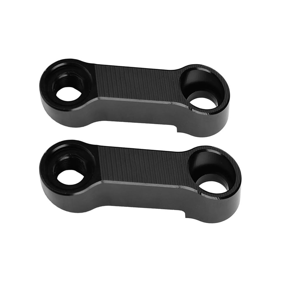 2 szt. lusterek wstecznych motocyklowych, uniwersalny adapter, podstawa ze stopu aluminium, śruba, akcesoria motocyklowe