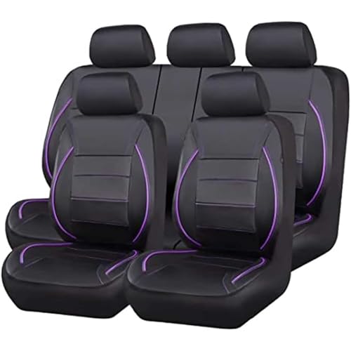 HHCVLUZI Housses De Siège De Voiture pour Golf 3 5 6 7 Golf3 Golf5 Golf6 Golf7 GTI Convertible Wagon Tour VAR,Nonslip Imperméables Siège Avant Et Arrière...