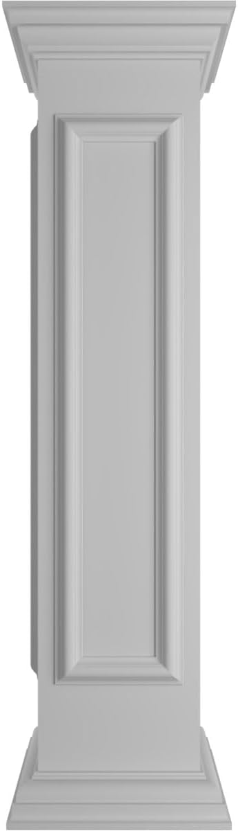 Ekena Millwork NWL10X48EPP0B0 Newel Posts, White