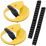 Mouse Trap Bucket Lid (2-Pack) - Humane Flip and Slide Bucket Lid Mouse/Mice/Rat Trap, Auto Reset, M
