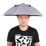 Parasol głowy kapelusze parasol, trwały kapelusz Unbrella kapelusz parasolowy do ryb na świeżym powietrzu, rozmiar uniwersalny