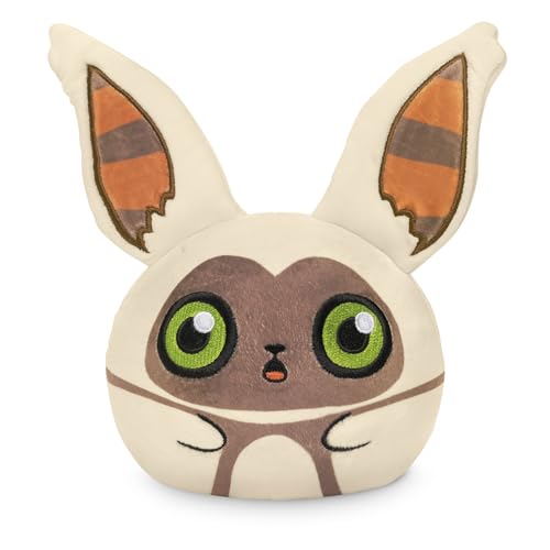 Image of TeeTurtle Reversible Avatar: The Last Airbender Momo Plushie 4-Inch Two-Sided Flip Plush Toy with Embroidered Details - Cute Mini Collectible Plush for Kids, Teens, and Adults