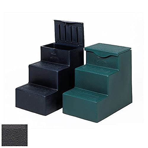 Burlingham Sports Three Step Mounting Block, Grey