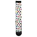 Ovation FootZees Equestrian Riding Socks - Rainbow Puppy Prints