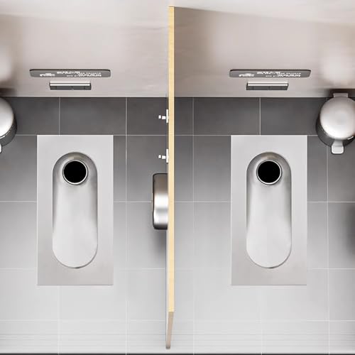 Inodoro compacto de acero inoxidable para ganar espacio en baños diminutos 7
