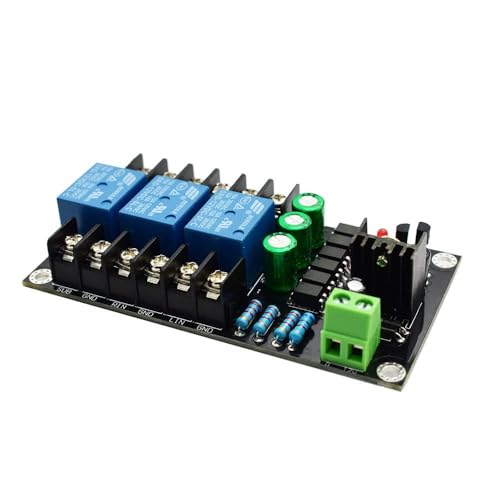 Image of RIDEN Speaker Protection Board, High Power Speaker Protect Relay Board 2.1 Channel Speaker DC Protector Module Delay-on Panel AC 12V-15V with LED Indicators