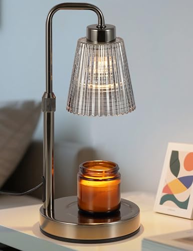 Candle Warmer Lamp with Timer, Adjustable Height, Dimmable
