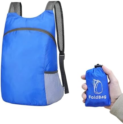 Hiking Daypack, Water-repellent Camping Backpack for Men Women, H...