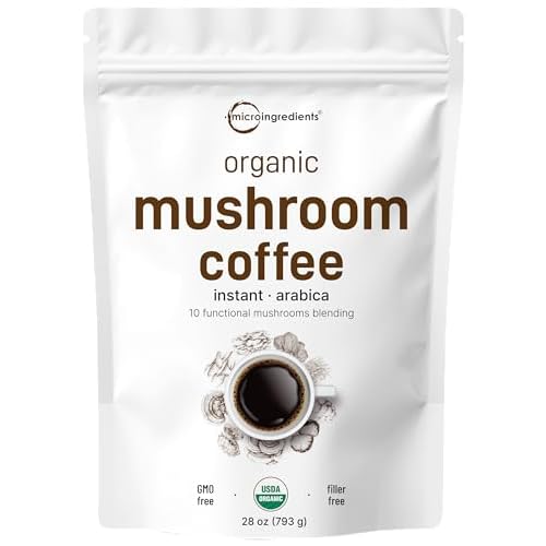 Organic Instant 10-in-1 Mushroom Coffee: Lion’s Mane