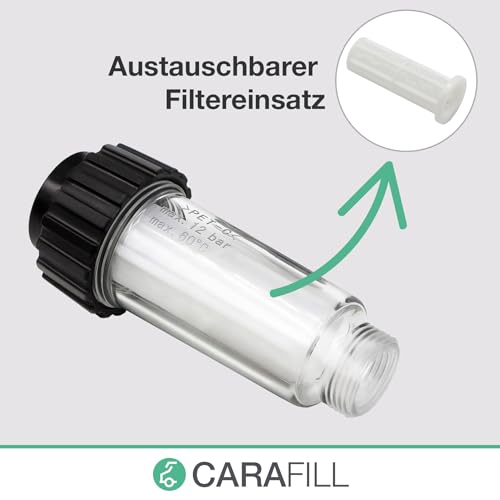 CARAFILL Befüllfilter 'TURN' 19011, für Wohnmobil, Caravan, Wohnwagen und Boot