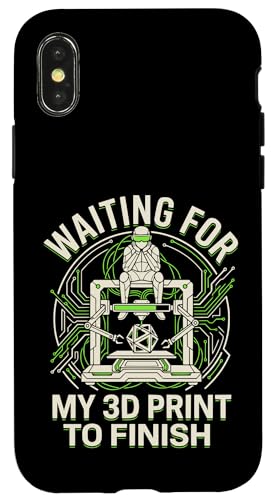 Waiting For My 3D�v�����g����������ʔ������[�J�[�f�U�C�� �X�}�z�P�[�X iPhone X/XS �p