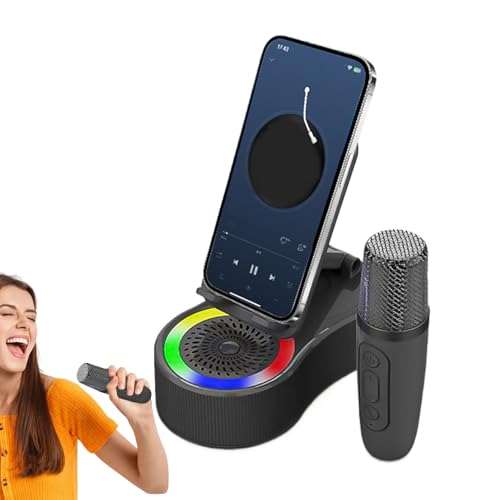 Só de telefone do alto -falante sem fio, suporte para telefone co...