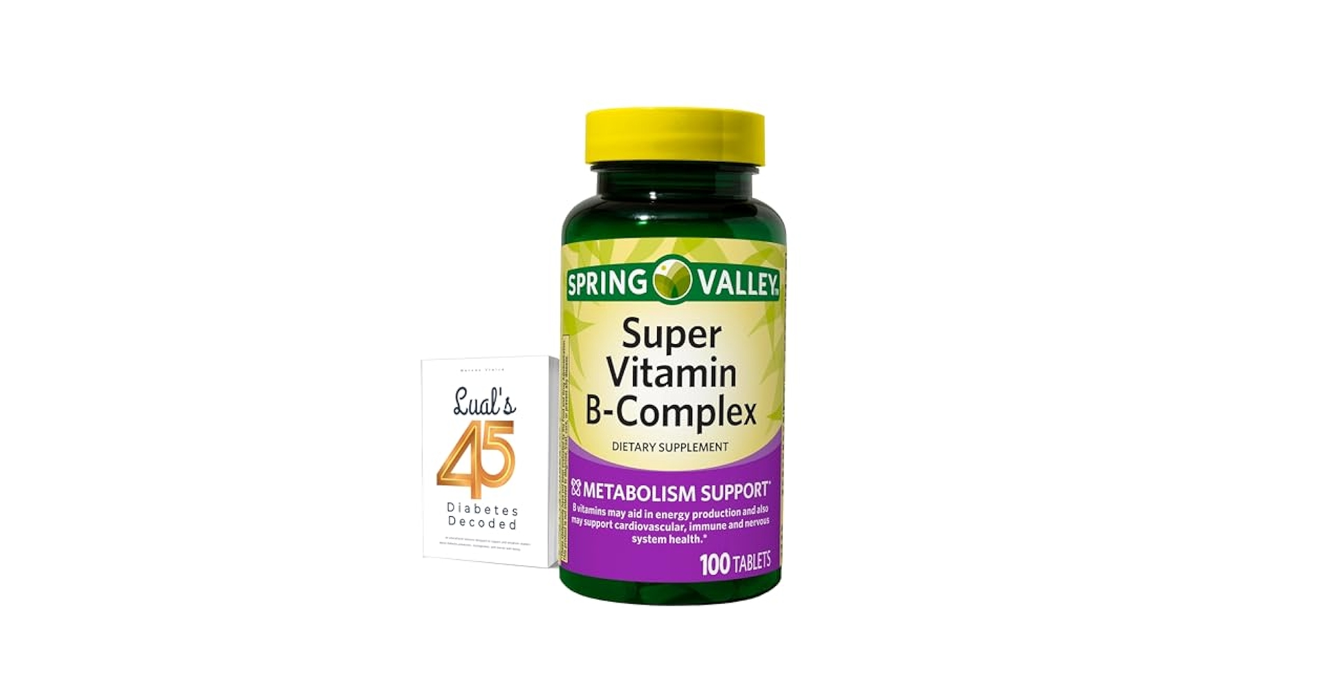 Amazon.com: Spring Valley Super Vitamin B Complex Calcium