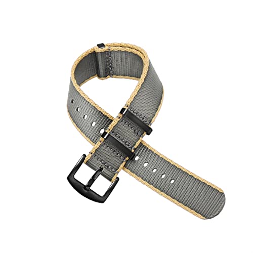 Bracelet montre OTAN nylon 20mm idéal pour Seiko et Mido lors de vos activités outdoor