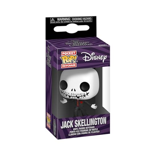 Llavero Pocket POP Disney Pesadilla Antes de Navidad 30th Anniversary Jack Skellington