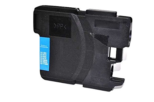 Preisvergleich Produktbild Kompatible Tinte ERSETZT Brother LC-980 Cyan