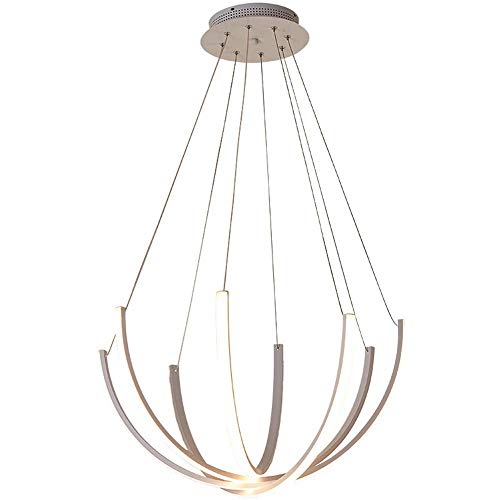 Lustre moderne minimaliste LED à 3 ronds pour un éclairage parfait de la chambre