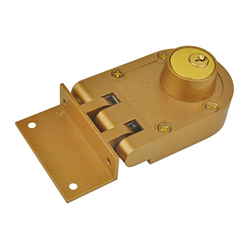 SUMBIN Jimmy Proof Deadbolt Lock with Keyed (Double Cylinder)