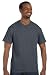 Hanes 6 oz. Tagless T-Shirt, Charcoal Heather, 2XL