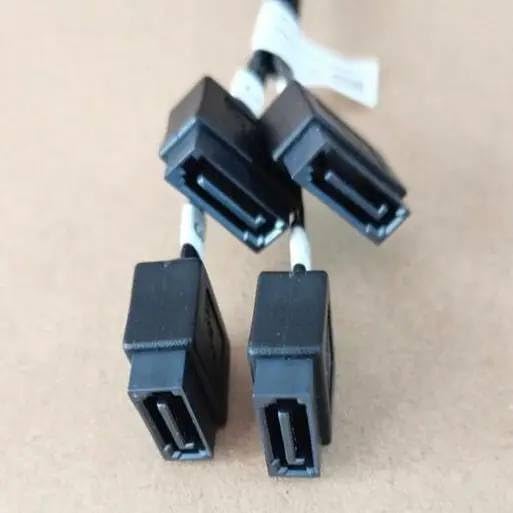 Per Precision T5820 T7820 Mini SAS SFF-8643 a 4 SATA 7pin HDD Hard Drive Server Raid Cable K0WKF 0K0WKF