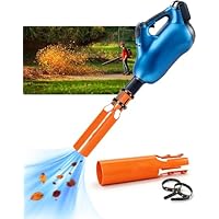 Leaf Blower Air Booster - Turbo Booster Leaf Blower Attachment Designed Based on Venturi Effect, The 2nd Gen Airflow Amplifier - Doubling up The Amount of Air of Your Leaf Blowers (1 Pack)