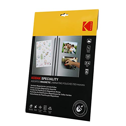 Pochette de plastification magnétique KODAK pour organiser les photos de famille sur le frigo