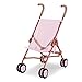 Battat BAB7609C1Z Poussette Parapluie Pliante pour Poupons de 35,56 cm - Rose