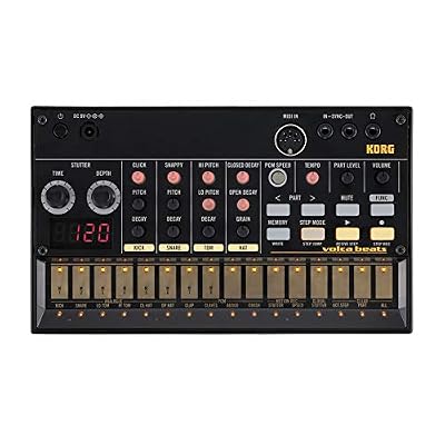 Korg Volca Beats Analog Rythem Machine w/Electribe-style 16-step Sequencer and Real Analog Sounds