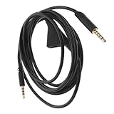 FRCOLOR 交換用ヘッドケーブル ゲーミングヘッドホンコード ロジテック 対応 耐久性線長め音声通話対応