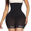 FeelinGirl-Body-Shaper-for-Women-Tummy-Control-Shapewear-Side-Zipper-Open-Bust-Fajas-for-Ladies-Daily-Life FeelinGirl Body Shaper for Women Tummy Control Shapewear Side Zipper Open Bust Fajas for Ladies Daily Life, Black, M
